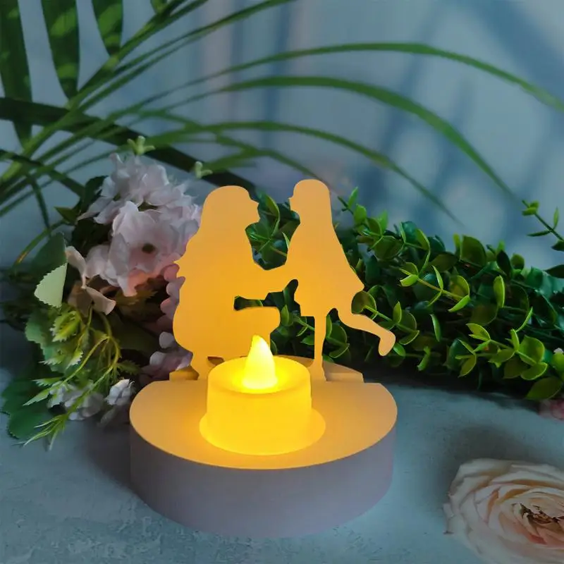 Silicone Mold For Gypsum Mom Child Plaster Casting Mold Candlestick Mold Mother And Daughter Mold Candle Holder Mold For DIY