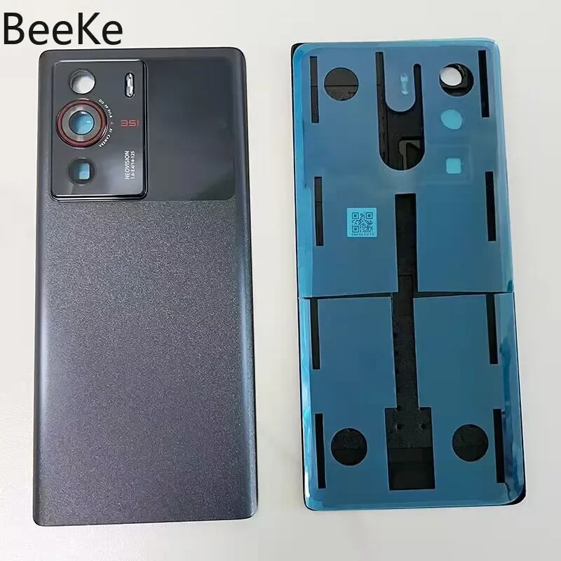 Original Repair For ZTE Nubia Z40 Pro / NX701J Rear Battery Back Cover Glass Door Shell Housing Case + Camera Lens Frame Replace