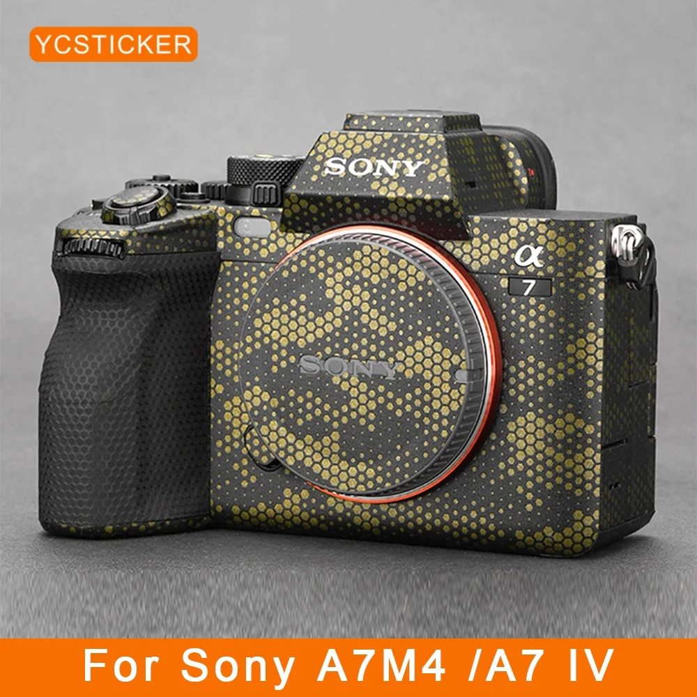 Camera Skin Wrap a7iv Anti-Scratch Sticker Coat Vinly Protective Film Body Protector Decals Cover for Sony A7M4 A7 IV ILCE-7M4