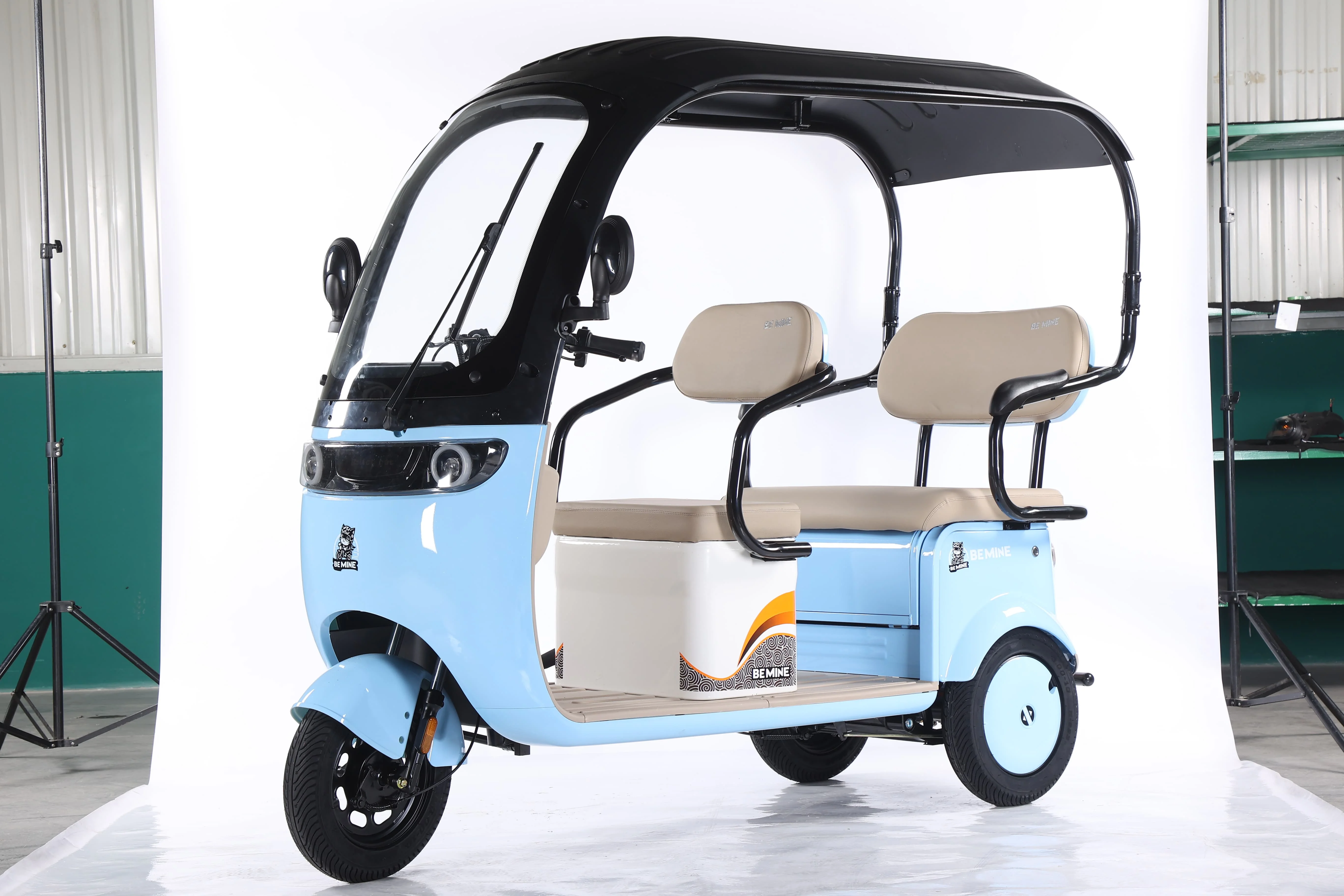 2025 CE جديد دراجة ثلاثية العجلات دراجة كهربائية 800 واط شاحنة توك توك 3 عجلة سكوتر تتراوح الدهون أوروبا