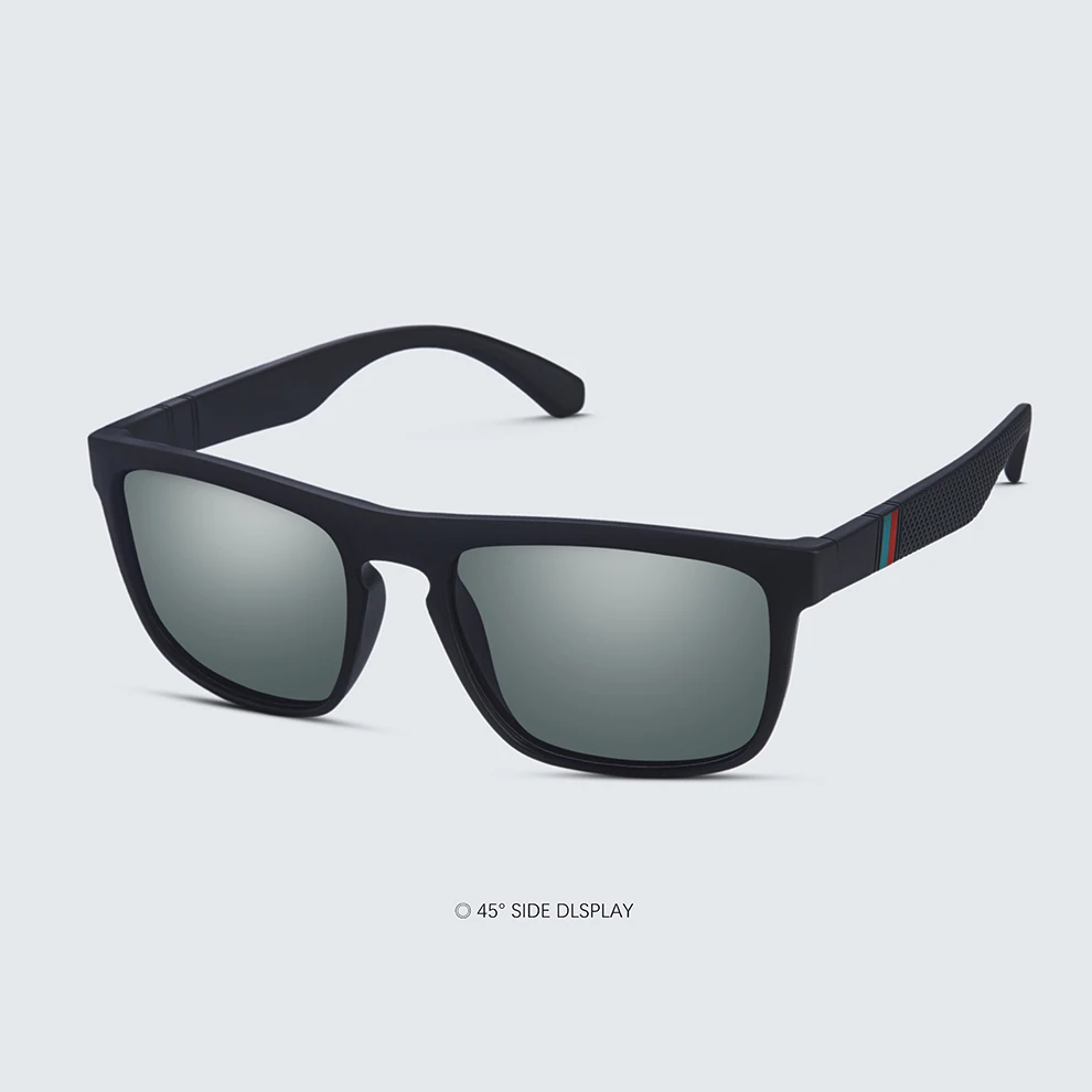Männer Frauen Fashion Square Vintage Polarisierte Sonnenbrille Retro UV400 Brillen – Detail 3