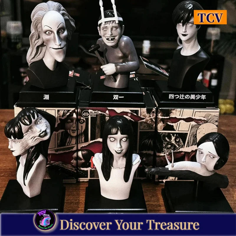

Unbox Industries Junji Ito Strange Box Vol2 Blind Box Tomie Soichi Vinyl Figure Collectible Horror Manga Desktop Ornament Gift
