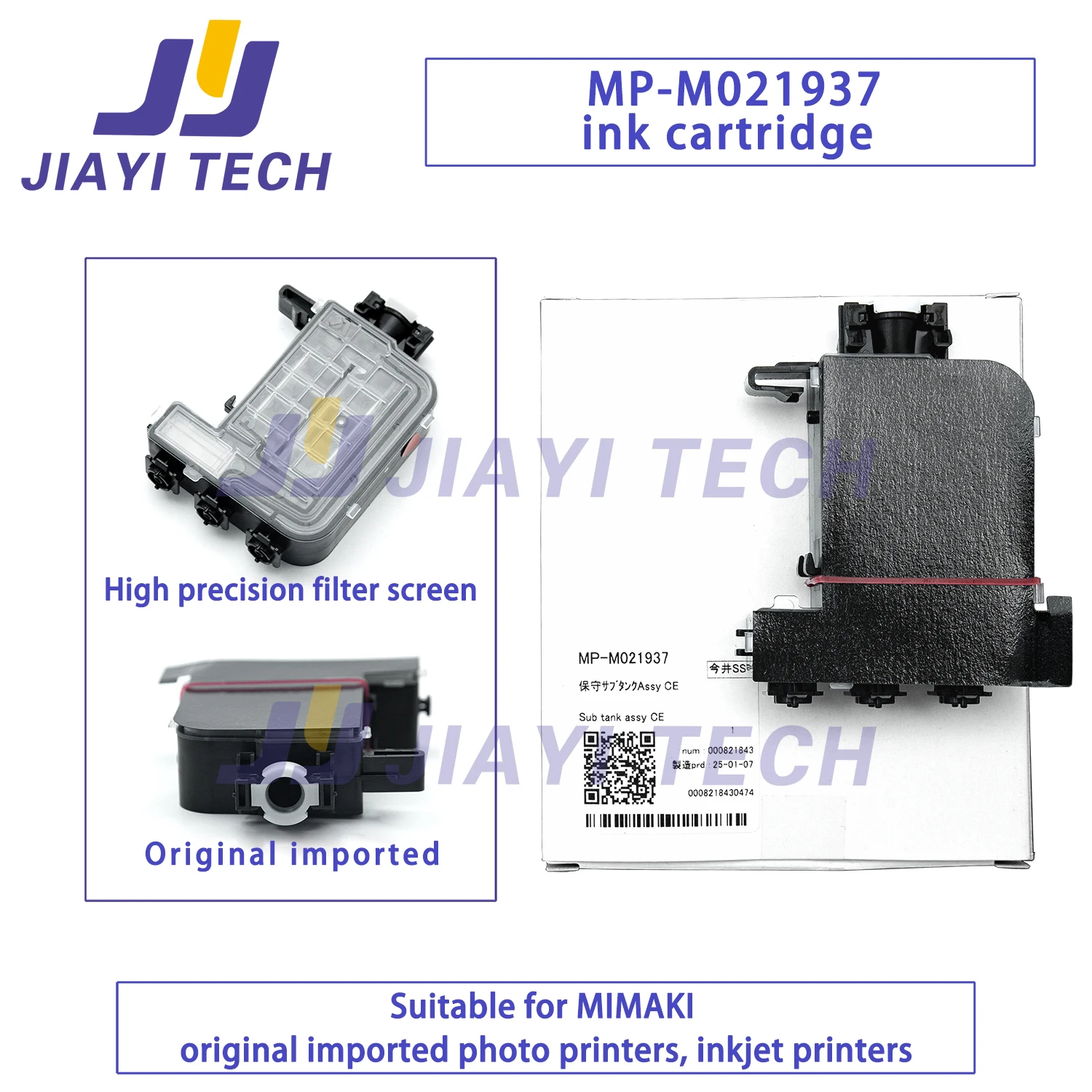 Original applicable Mimaki UJF-3042/UJF6042 Sub Tank ink cartridge MP-M021937