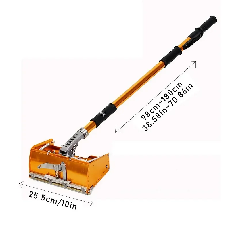 Large White Wall Spatula Manual Putty Scraper Painting Tool Light Up Big Trowel Scraping Box for Drywall Plastering Repair
