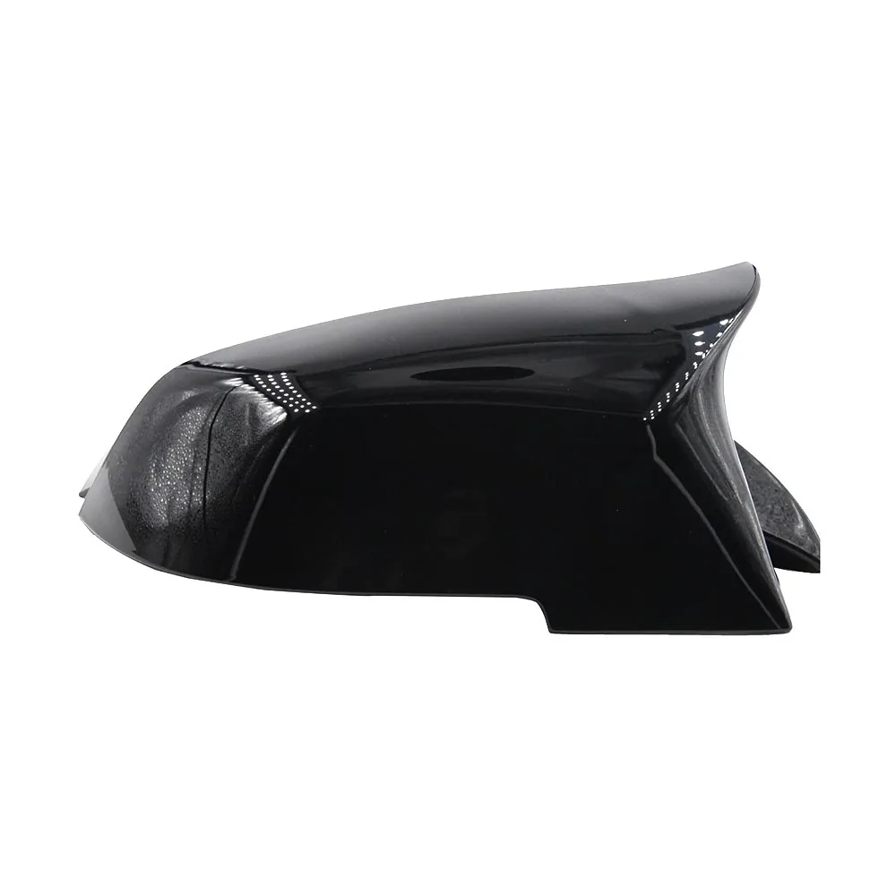 For BMW Series 1 2 3 4 X M F20 F22 F30 F31 F32 F33 F36 F34 F35 Rear View Mirror Cover Cases Cap Black / 1 Pair