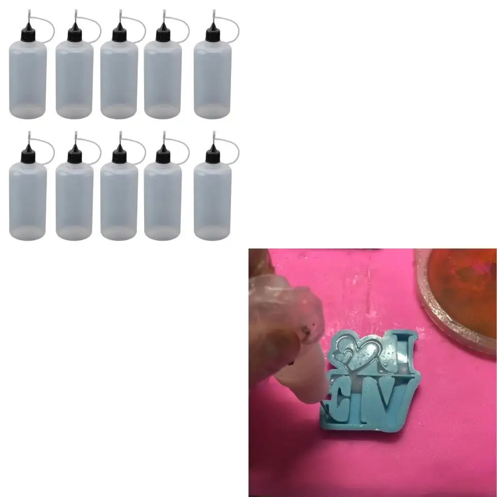 

R3MC Needle Tip Bottle Squeeze Bottle for Liquid Oil Paint