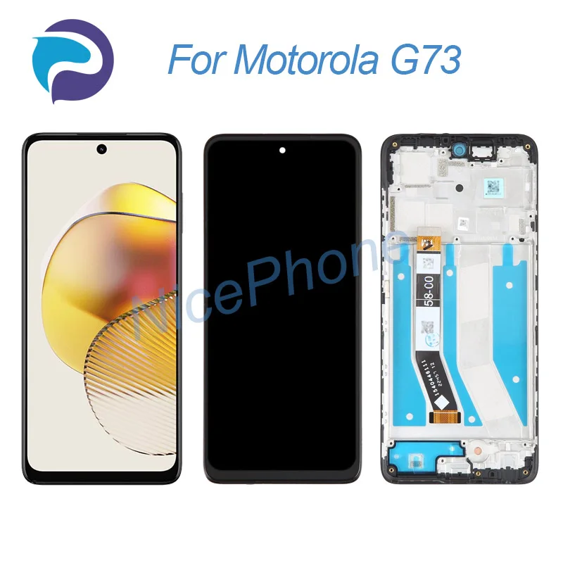 

for Motorola G73 LCD Screen + Touch Digitizer Display 2400*1080 XT2255-1 Moto G73 LCD Screen display