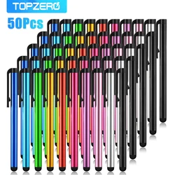 10/50Pcs Universal Touchscreen Stylus Stift Für iPad iPhone 13 X Kapazitive Touch Stift Bleistift Mit Stift clip Für Smart Phone Tablet