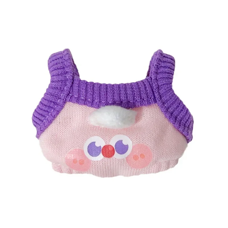 Ropa para muñecas de 10cm y 20cm, bonitos accesorios para muñecas con tirantes de verano, mano de obra hermosa y delicada, regalos Kawaii para niñas