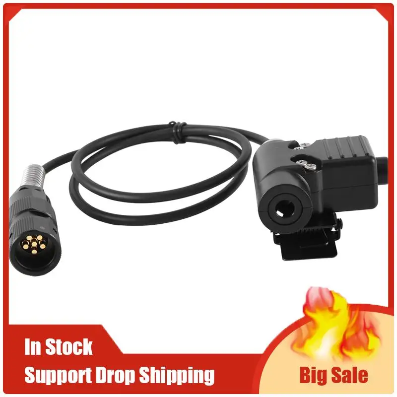 Accesorios de repuesto para conector de interruptor de llave U94 Ptt, compatibles con elementos de 6 pines para walkie-talkie Prc148 Prc152 U329