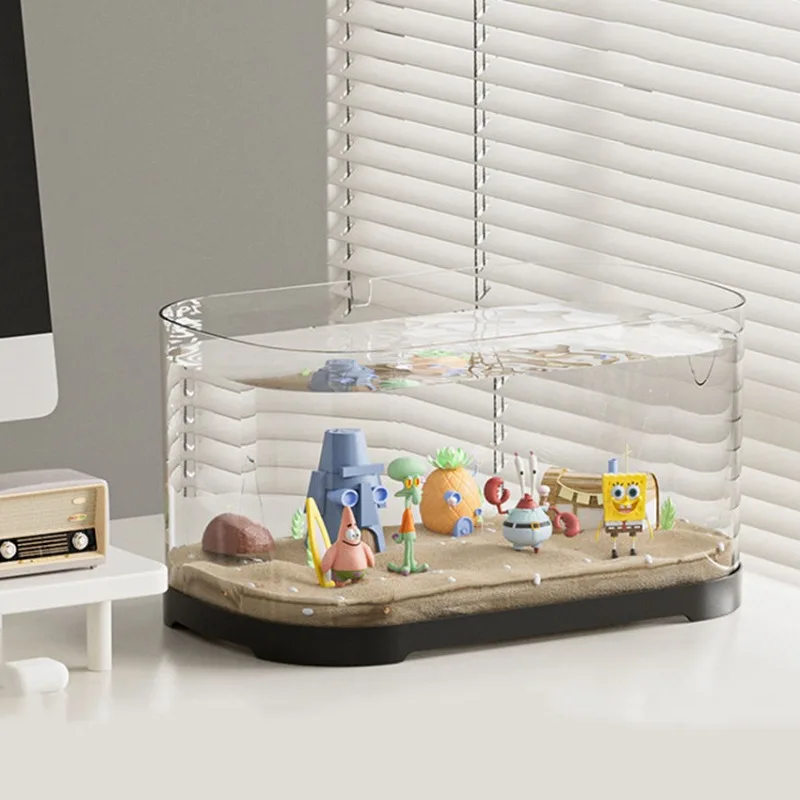 人気沸騰中のカスタムエコデスクトップ水槽、自動循環式