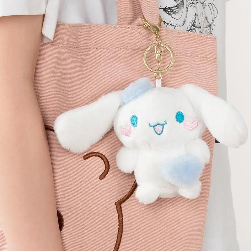 Sanrio Schattige Cinnamoroll Babycinnamoroll Hanger Sleutelhanger Schooltas Rugzak Pop Hanger Hanger Ketting Pluche Poppentas Sieraden Hanger