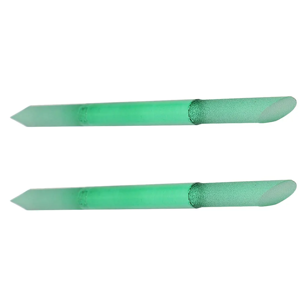 

2Pcs Glass Nail File and Buffer Set Nano Coated Fingernail Shaper Fine Grit for Natural Acrylic Nails Manicure At Home