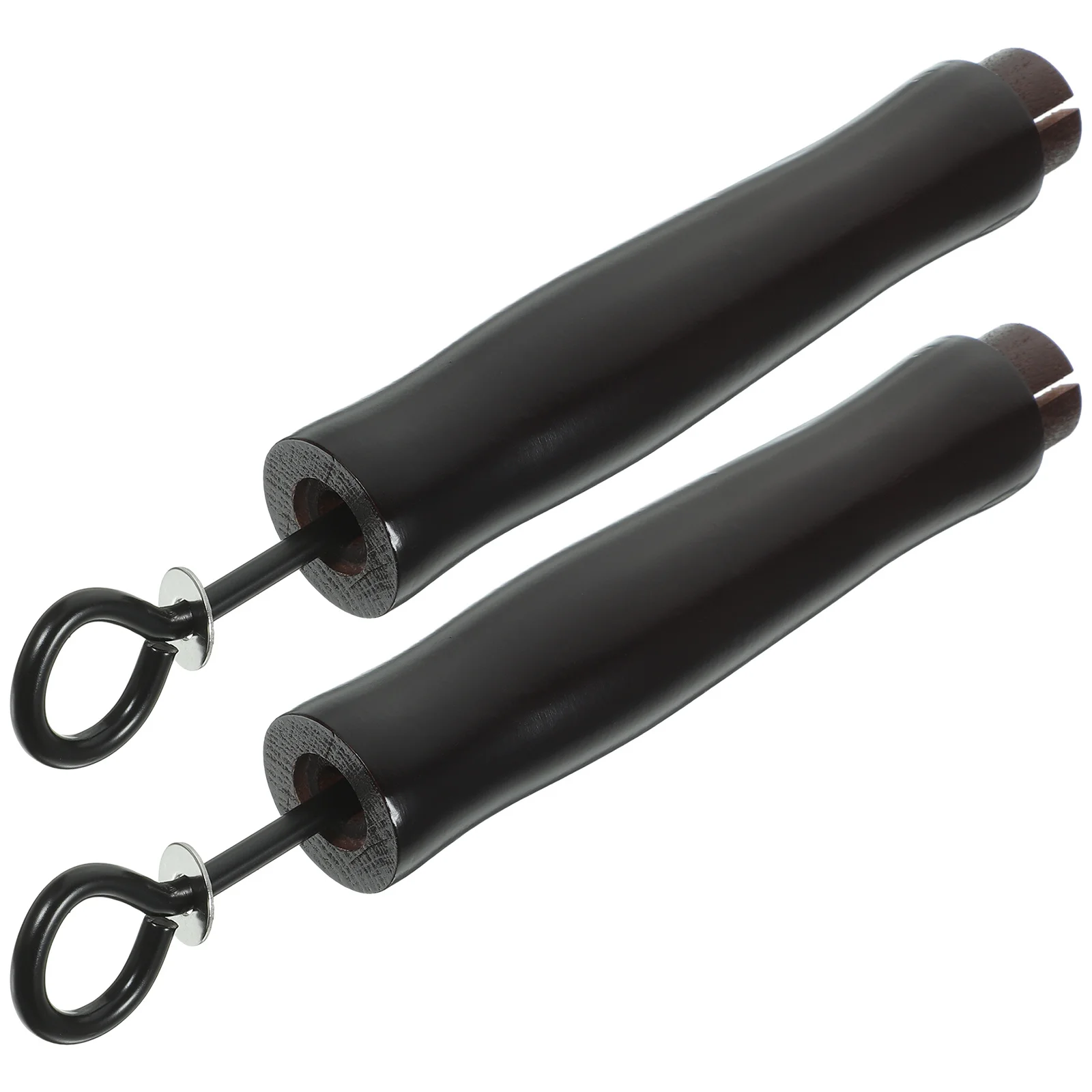 

2pcs Wooden Pan Handle Replacement Sturdy Anti-Scald For Frying Pans Milk Pans Cookware Supplies Kitchen Essentials Detachable