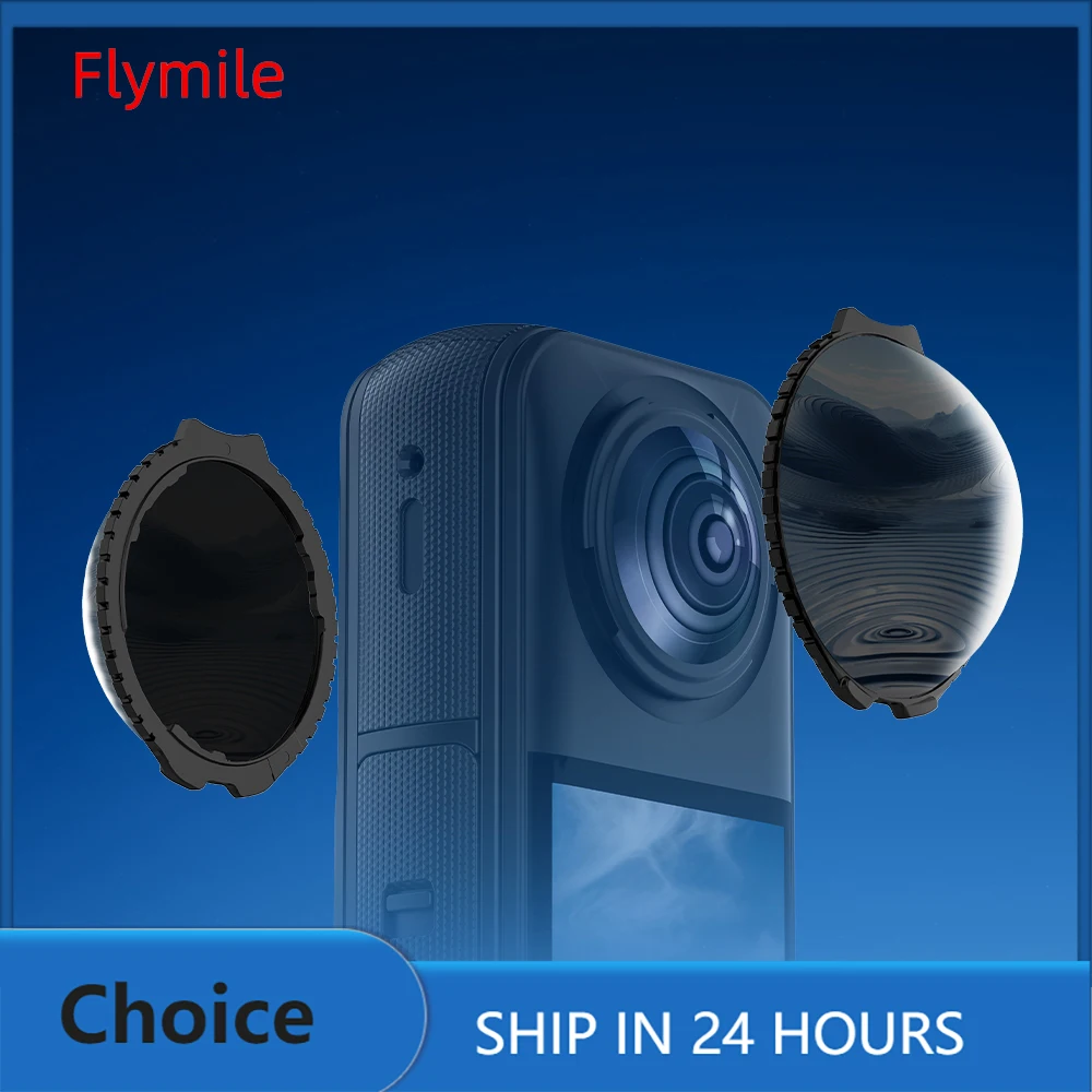 

Фильтры для линз BRDRC для аксессуаров Insta360 X5 ND16 ND32 ND64 Фильтры для фотосъемки нейтральной плотности Быстросъемная крышка объектива