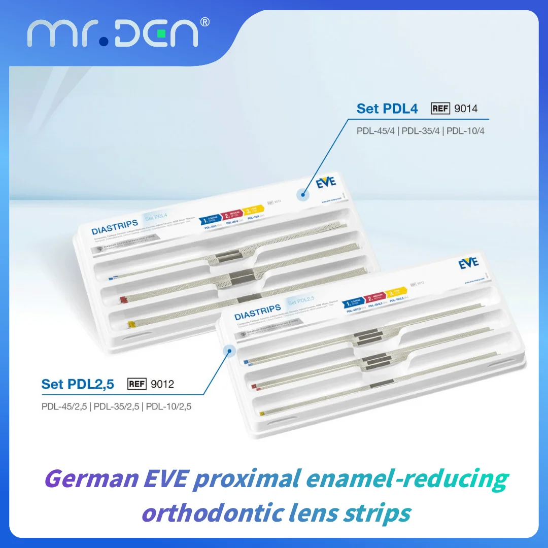 

EVE DIASTRIPES PDL4 KIT Dental Diamond Strip Orthodontic Interproximal Stripping Tool Multi-material Grinding Dental Clinic