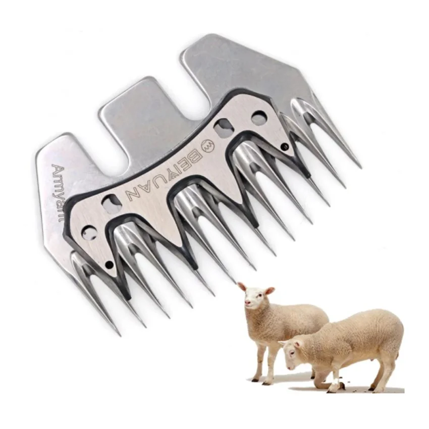 Sheep/Goats Shears Convex Comb Cutter Shearing Clipper  9/13 Tooth Blade For Sheep Clipper Shears