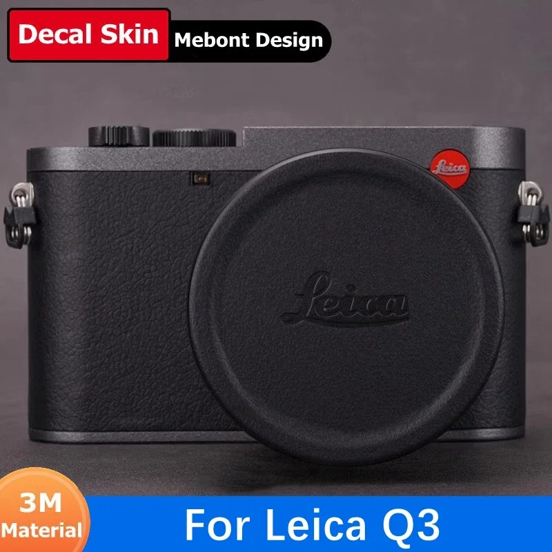 Customized Sticker For Leica Q3 Q 3 Decal Skin Camera Lens Sticker Vinyl Wrap Anti-Scratch Protective Film Protector Coat