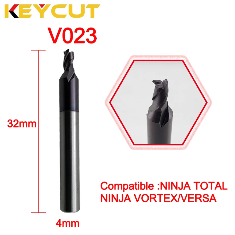 Keyline Milling Cutter V023 Fits KEYLINE NINJA TOTAL Keyline Vortex KEYLINE Versa Key Machine Aftermarket