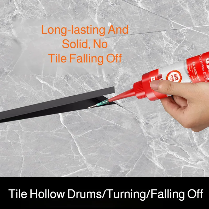 Adhésif de jointoiement pour carrelage, adhésif de tambour, adhésif de carrelage en spirale fort à séchage rapide