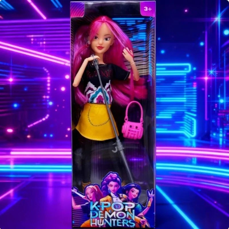 شعبية K-POP الساحرة هنتر مجموعة شخصية دمية Lumimila زوي لعبة سطح المكتب تمثال شعبية للأطفال هدية