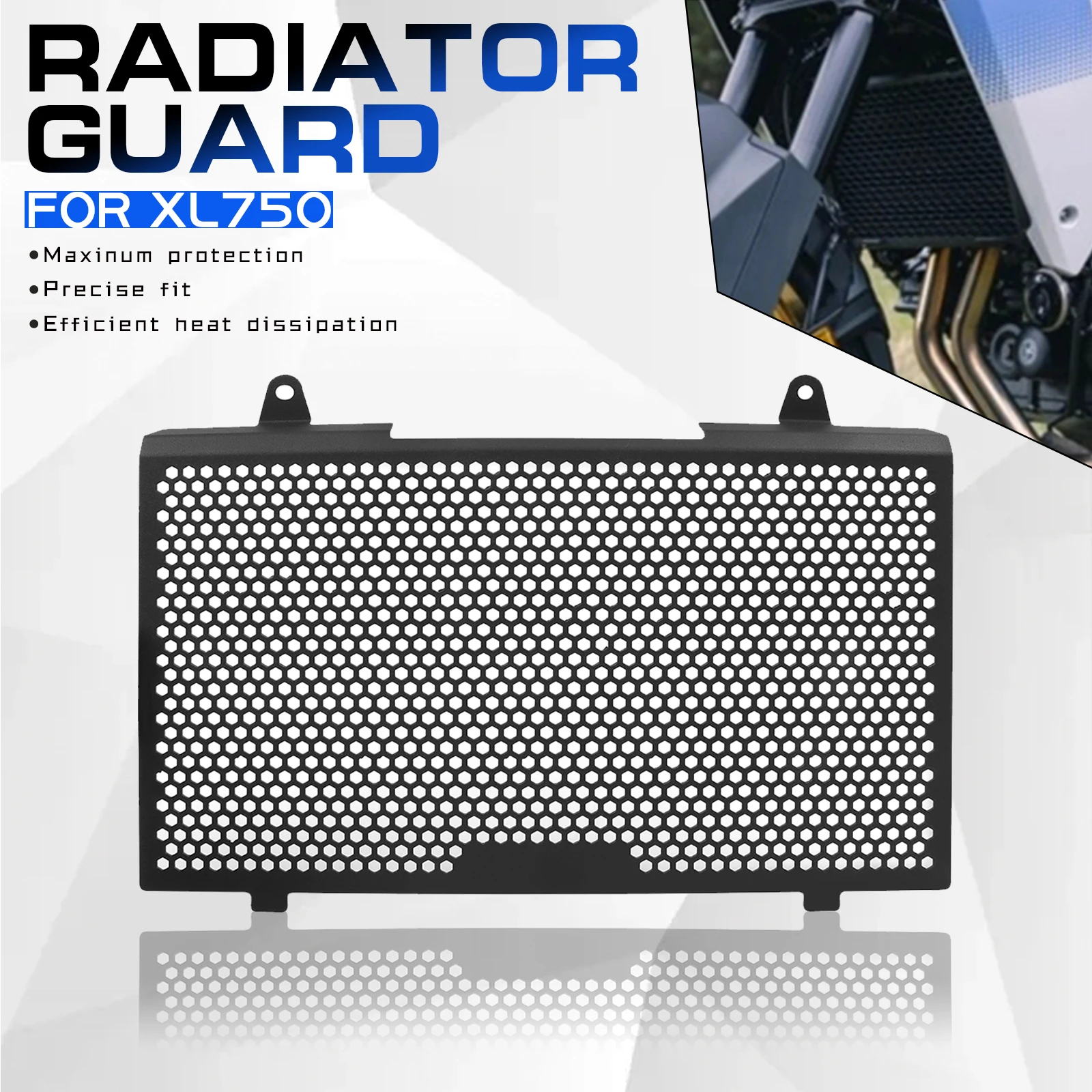 

New Motorcycle Radiator Guard For Honda TRANSAL XL750 XL 750 xl750 2023 Radiator Grille Shield Engine Cooler Protective Guard