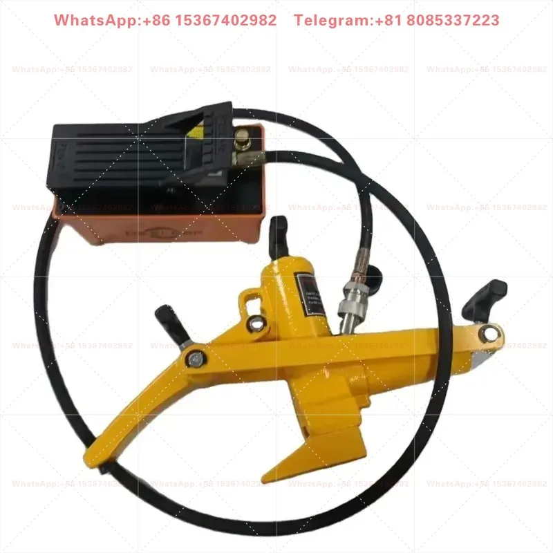 Tire press, truck trailer, forklift, loader, disassembly and repair tool, pneumatic portable tire peeler