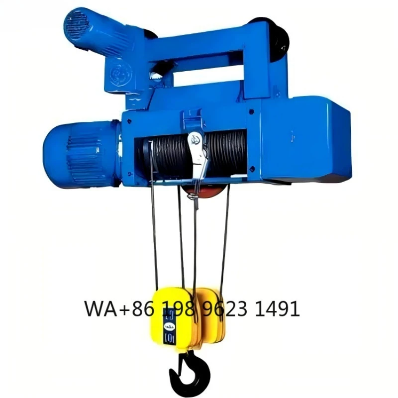 

CD MD 20t Wire Rope Electric Hoist Dual Speed Lifting Motor Industrial Crane Warehouse Workshop Construction Lifting Equipment