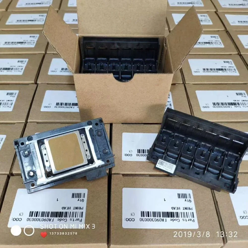 Print Head XP600 Original XP600 Printhead Unlocked Eco Solvent for A4 Inkjet Printer Used for XP600 Dual Head DTF Printer