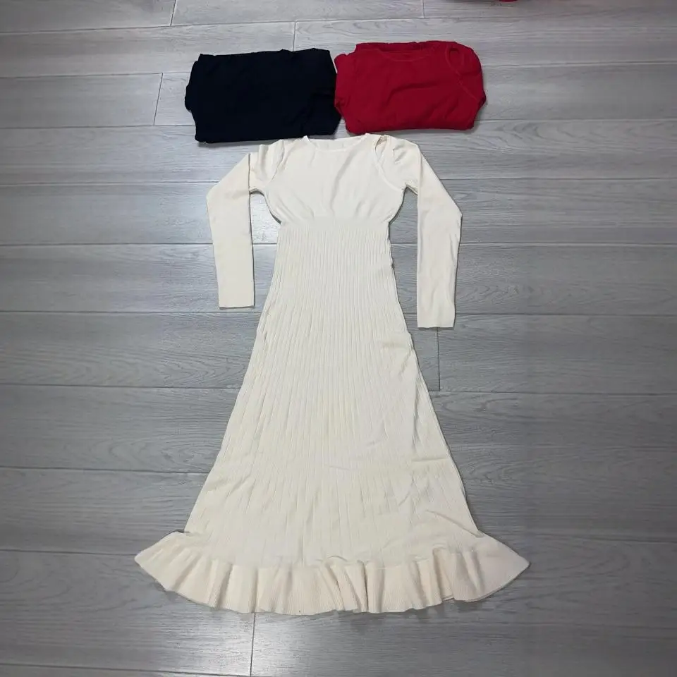 Abiti Abito da donna estivo Cupro Colorblock Collo a lupetto Smocking a strati Resort Bohemian Flowy Pieghettato Traspirante Moderno Trendy OL