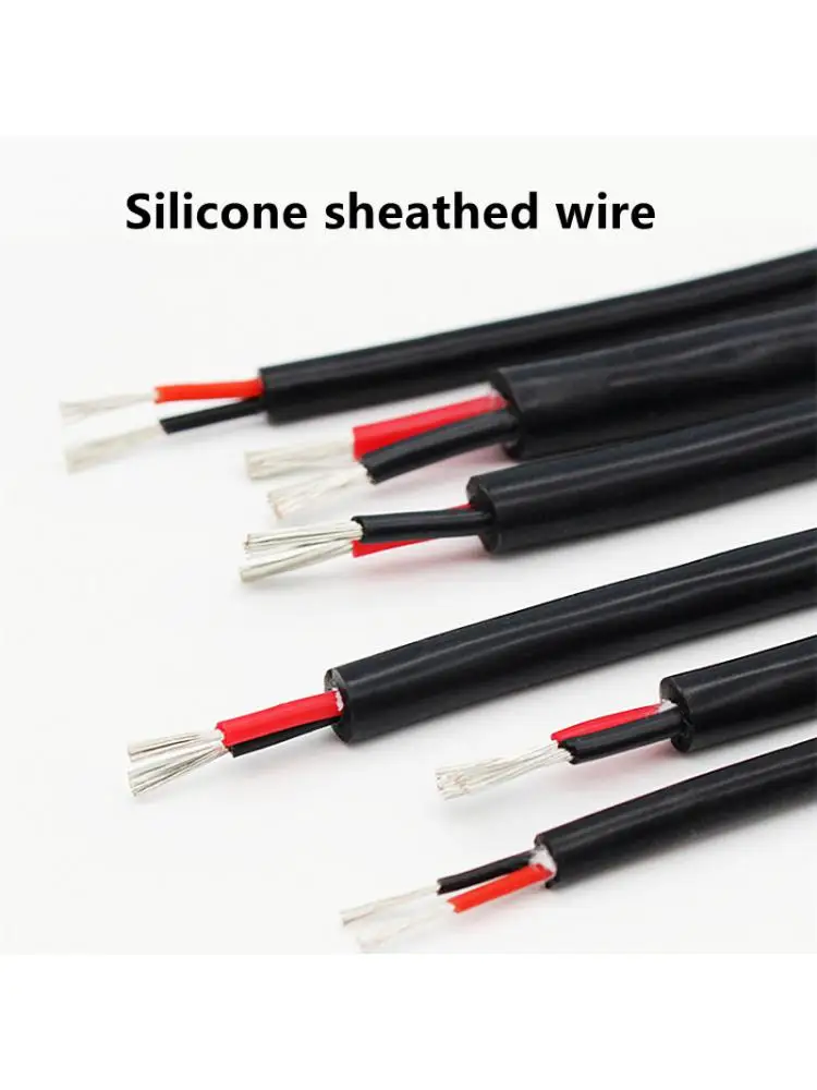 Silicone sheathed cable wire 22 20 18 17 15 13AWG 2-8 core High and low temperature resistance soft signal wire power cable