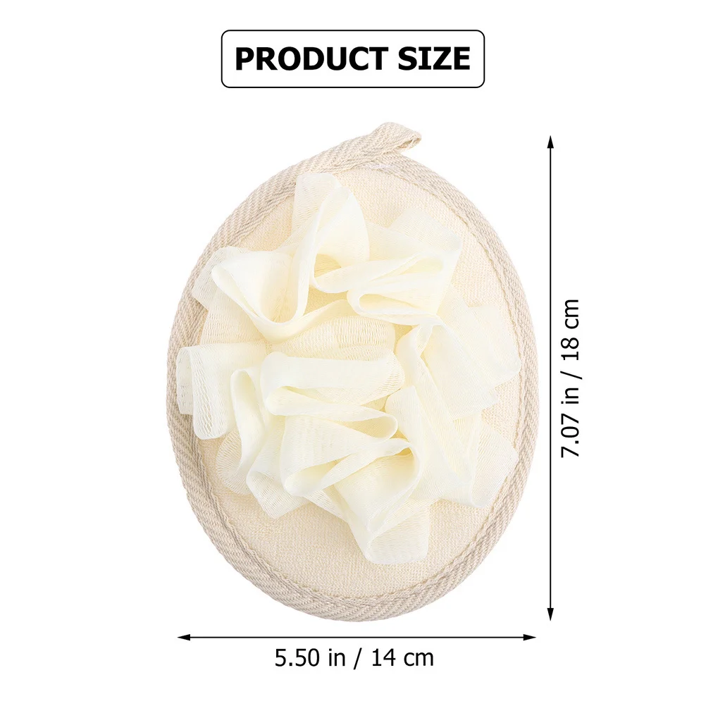 

4Pcs Bath Shower Loofah Mesh Exfoliating Scrubber Back Bath Scrubber Body Washcloth Shower Tool for Men Women Skin Cleansing