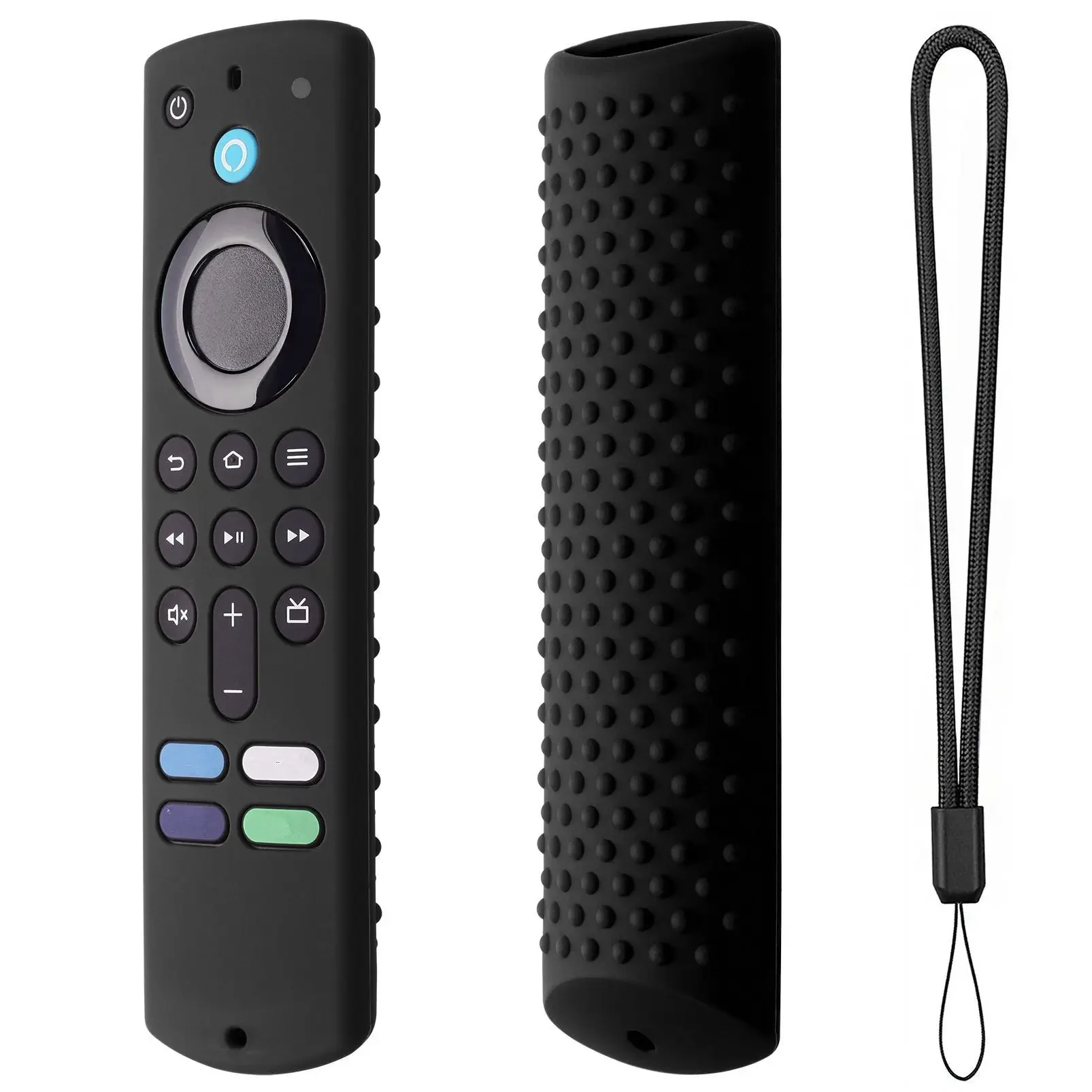 

Силиконовый защитный чехол для Fire TV Stick 3-го поколения 4K Max 2021, ударопрочный чехол для пульта дистанционного управления
