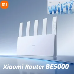 샤오미 듀얼 광대역 액세스 네트워크 보안 보호 CN 라우터, BE5000 와이파이, 7 5011Mbps, 2.4G, 2.5GHz 네트워크 포트, 512MB 메모리