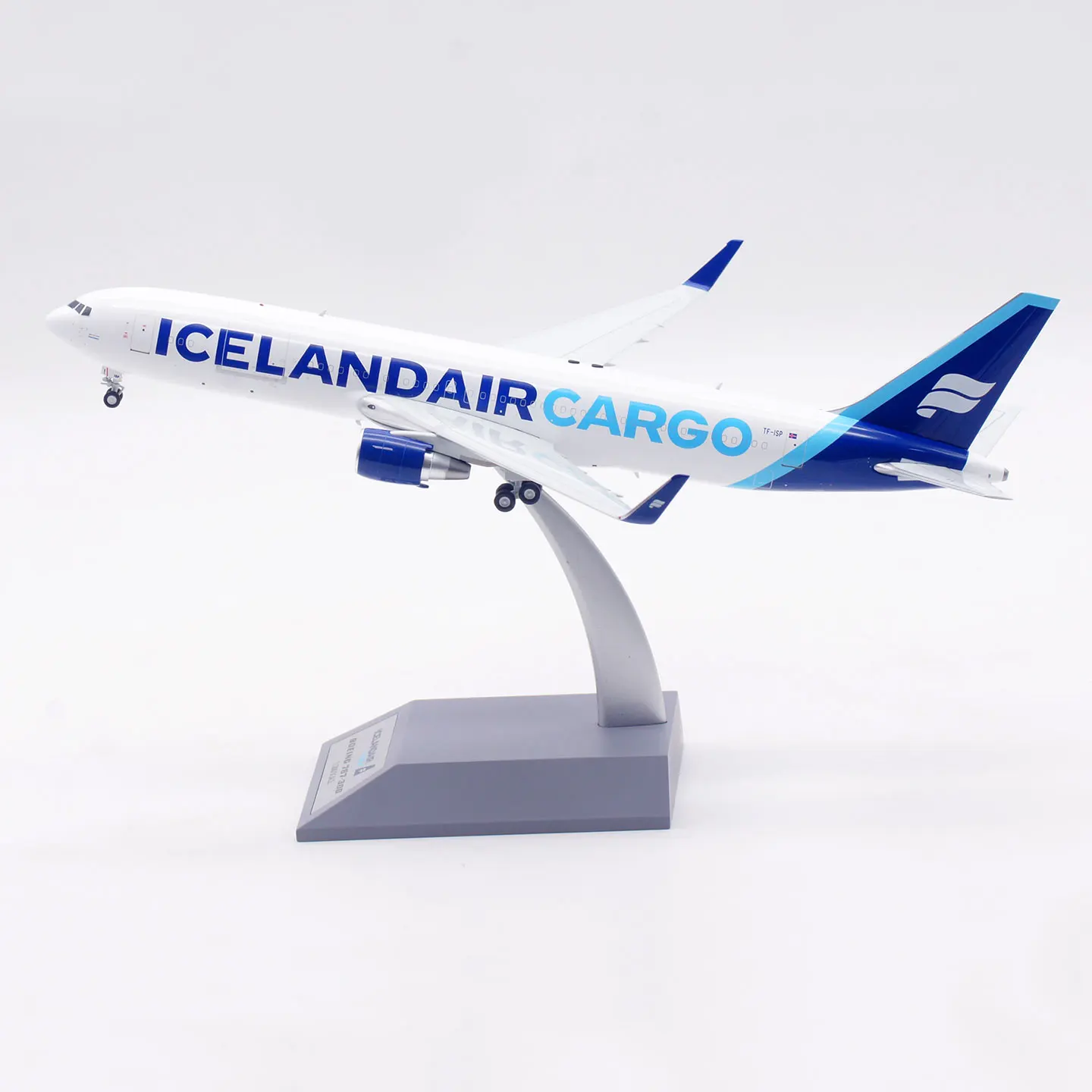 IF763FI0726 Alloy Collectible Plane Gift INFLIGHT 1:200 Icelandair Cargo Boeing B767-300 Diecast Aircraft Jet Model TF-ISP