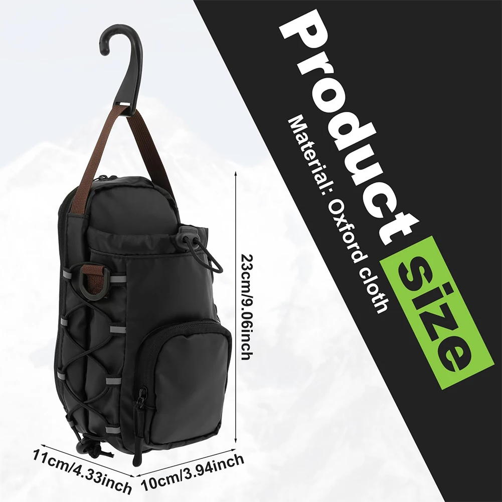 Borsa a tracolla magnetica da palestra con porta bottiglia d'acqua Borsa a tracolla da palestra Borsa porta bottiglia da palestra per uomo Donna Accessori da palestra Organizzatore