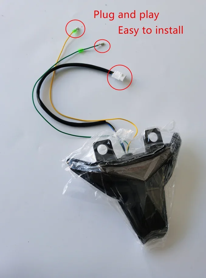 جديد تعديل JPA دراجة نارية وقف مصباح Led الخلفية مصباح ليد خلفي لكاواساكي نينجا 250/400 Z1000,z400,zx6r,zx10r 2018 2019 #5