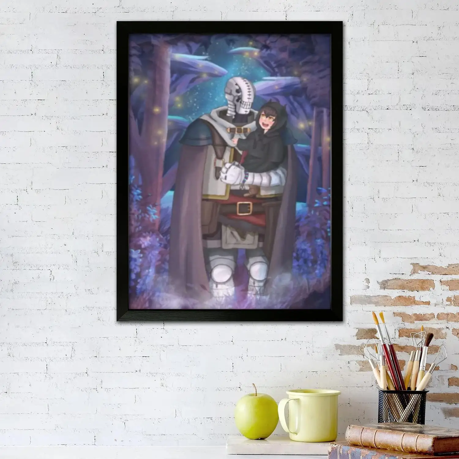 ملصق فني من القماش على شكل روح الغابة من سومالي وفن جداري، طباعة صور، ديكور غرفة نوم عائلية حديثة، لوحة زخرفية #2