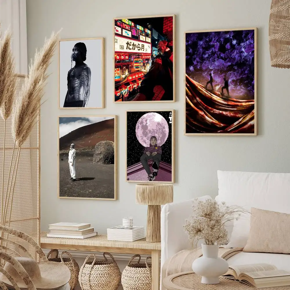 Singer So La Lune Nouveau Produit Poster Pinturas decorativas adecuadas para salas de estar, dormitorios, oficinas y bares