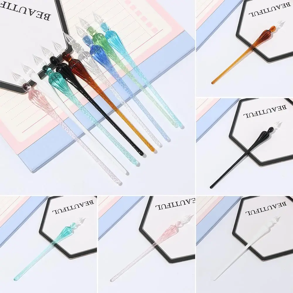 1 Stück Vintage Kalligraphie-Tauchschreibgerät, Malzubehör, Füllfederhalter, Tintenglas, Tauchstift