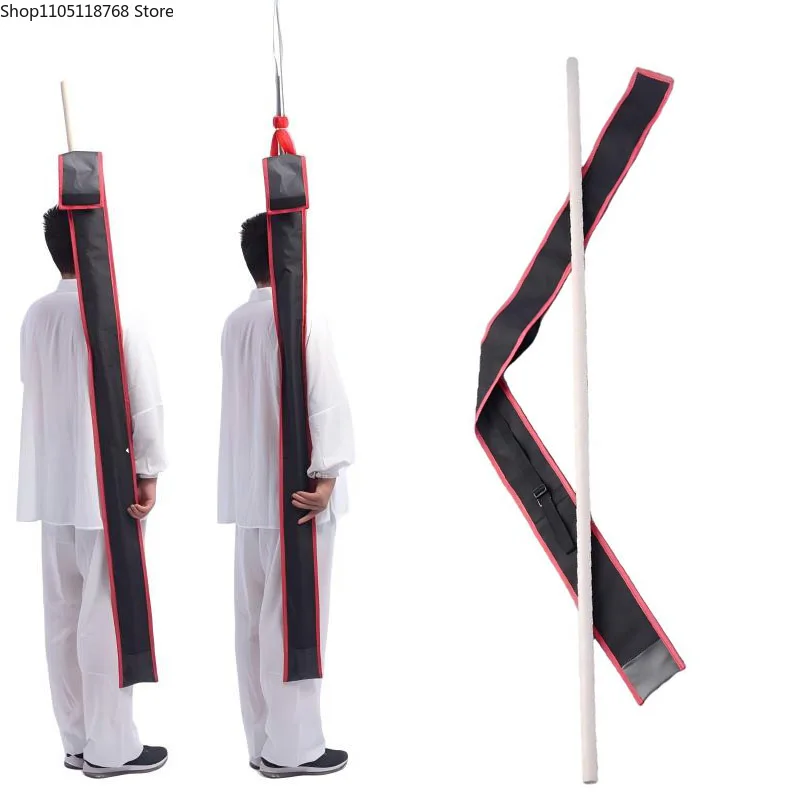 

Wear-resistant Oxford Cloth Martial Arts Stick Bag Canvas Waterproof Backpack