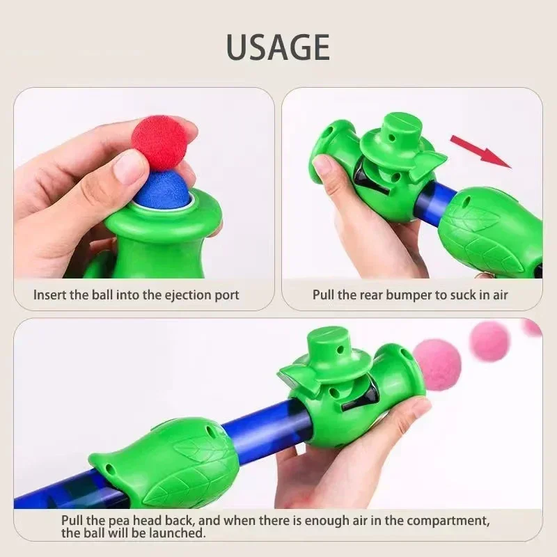 Interactive Launch Training Cat Toy Kitten Puppy Shooting Gun Games Toy Dog Cat Shooting Ball Training Supplies Pet Products