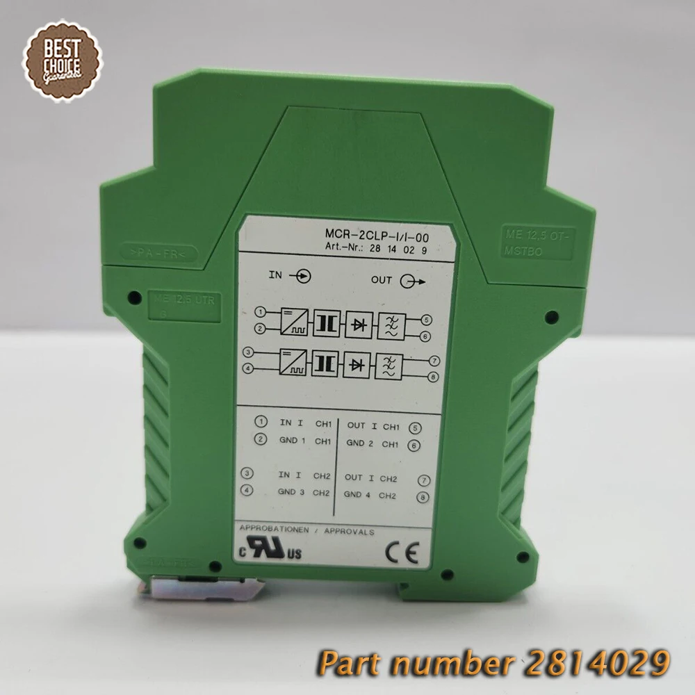 For Phoenix Contact 2814029 Isolation Barrier Module MCR-2CLP-I/I-00