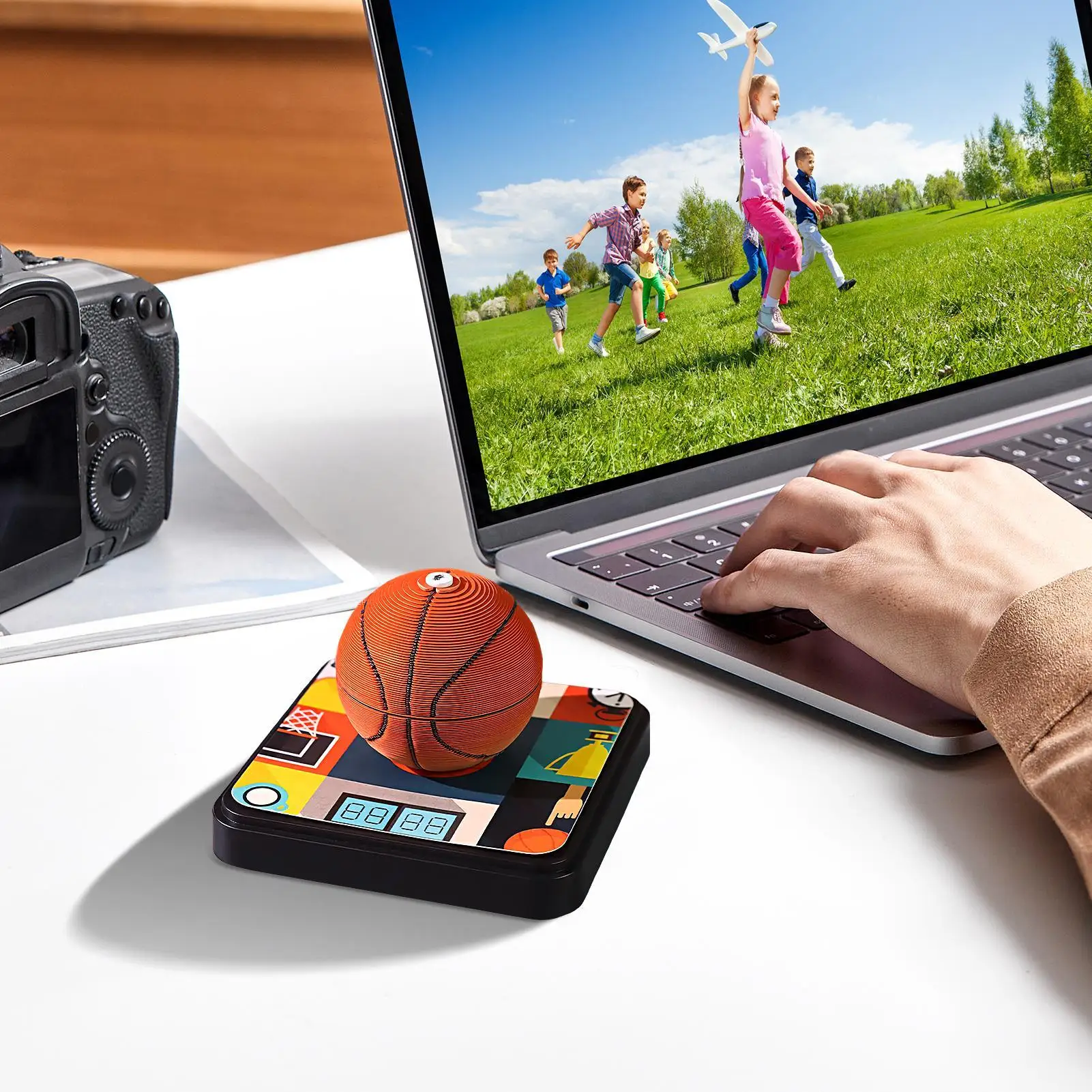 

3D Calendar 3D Basketball Tear-Away Calendar 2026 Board Schedule Planner For Holiday Kids Family Christmas Office Fridge Chore