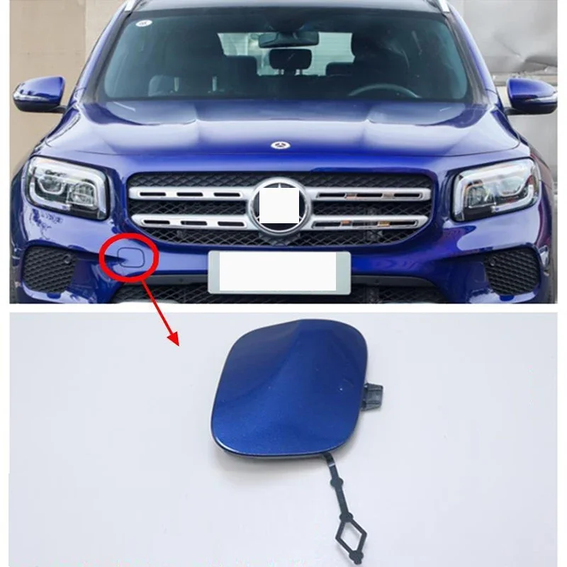 Auto Front Bumper Tow Hook Cap Towing Eye Cover for Mercedes-Benz GLB X247 GLB180 GLB200 GLB220 2020 2021 2022 2023