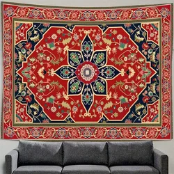 Ethnic Persian Tapestry Wall Hanging Beach Throw Carpet Blanket Mattress Psychedelic Bohemian Yoga  Mat Mandala