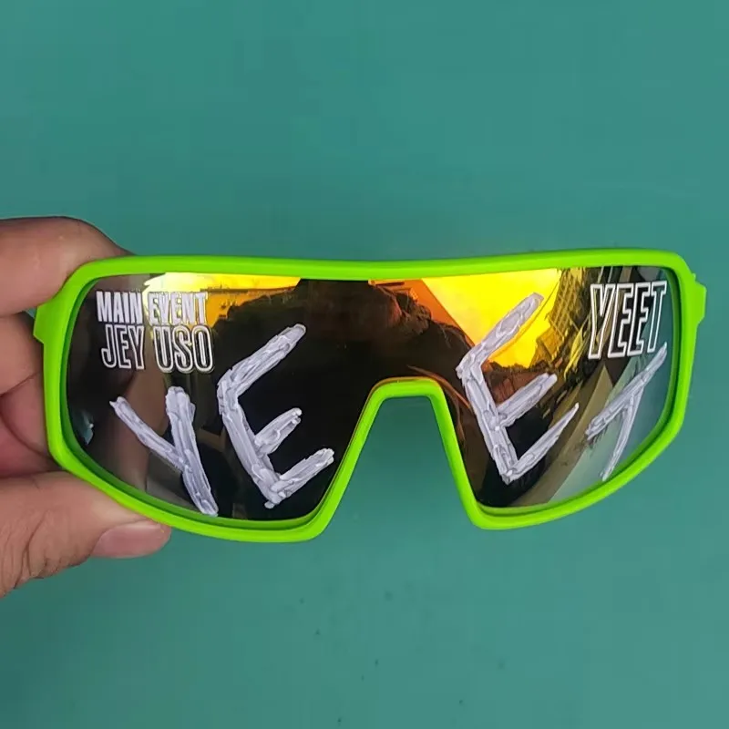 

Jey Uso YEET Sunglasses for adult and youth cildren Red Yeet Sports Shades Fanatics