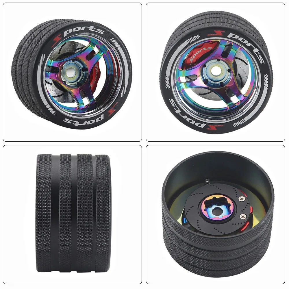 

Universal Metal Steering Handwheel for SANWA MT4, FUTABA 4PX, Flysky NB4, KO EX Next, WFLY X9 RC Remote Controller