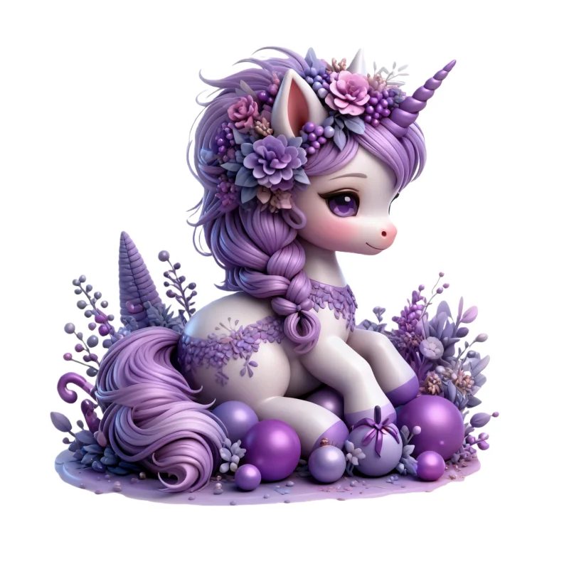 [Essential for Baking Novices] High-Precision Unicorn Silicone Mold for Easily Replicating Romantic Desserts, Chocolate, and Fondant Molds