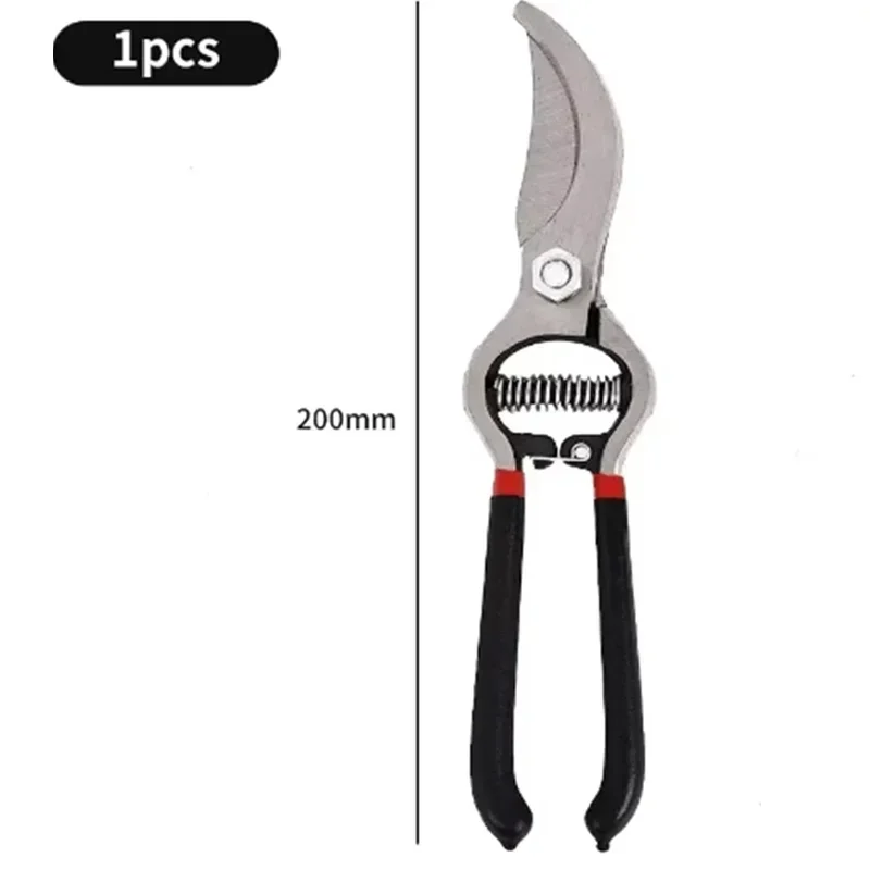 1Pc Branches Cut Scissors Alloy Steel Blade Heavy Pruners Garden Scissors Pruning Tool Shears Scissors Grafting Gardening Tools